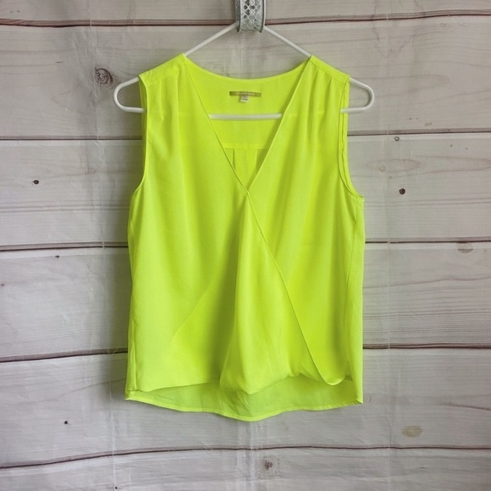 Gianni Bini Neon Sleeveless Blouse